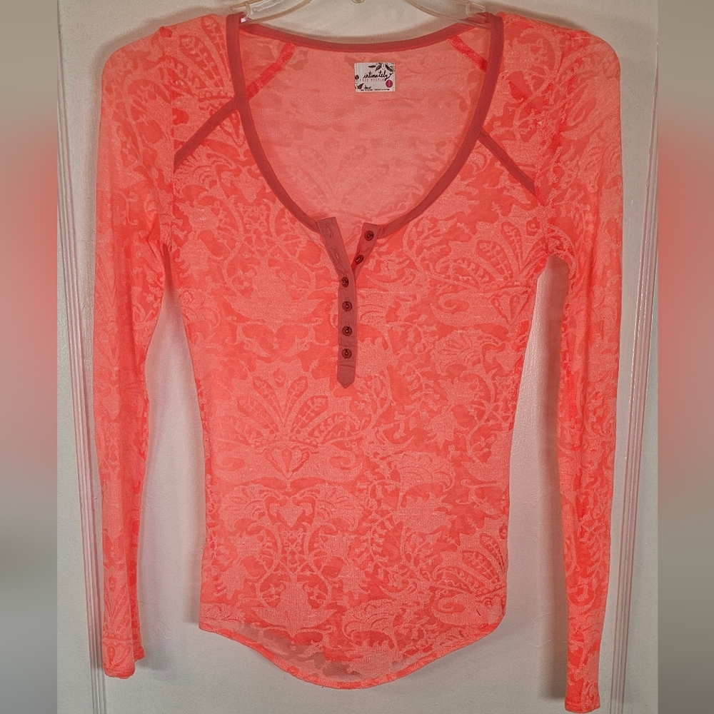 FP Lace Long Sleeve Top - Picture 6 of 6
